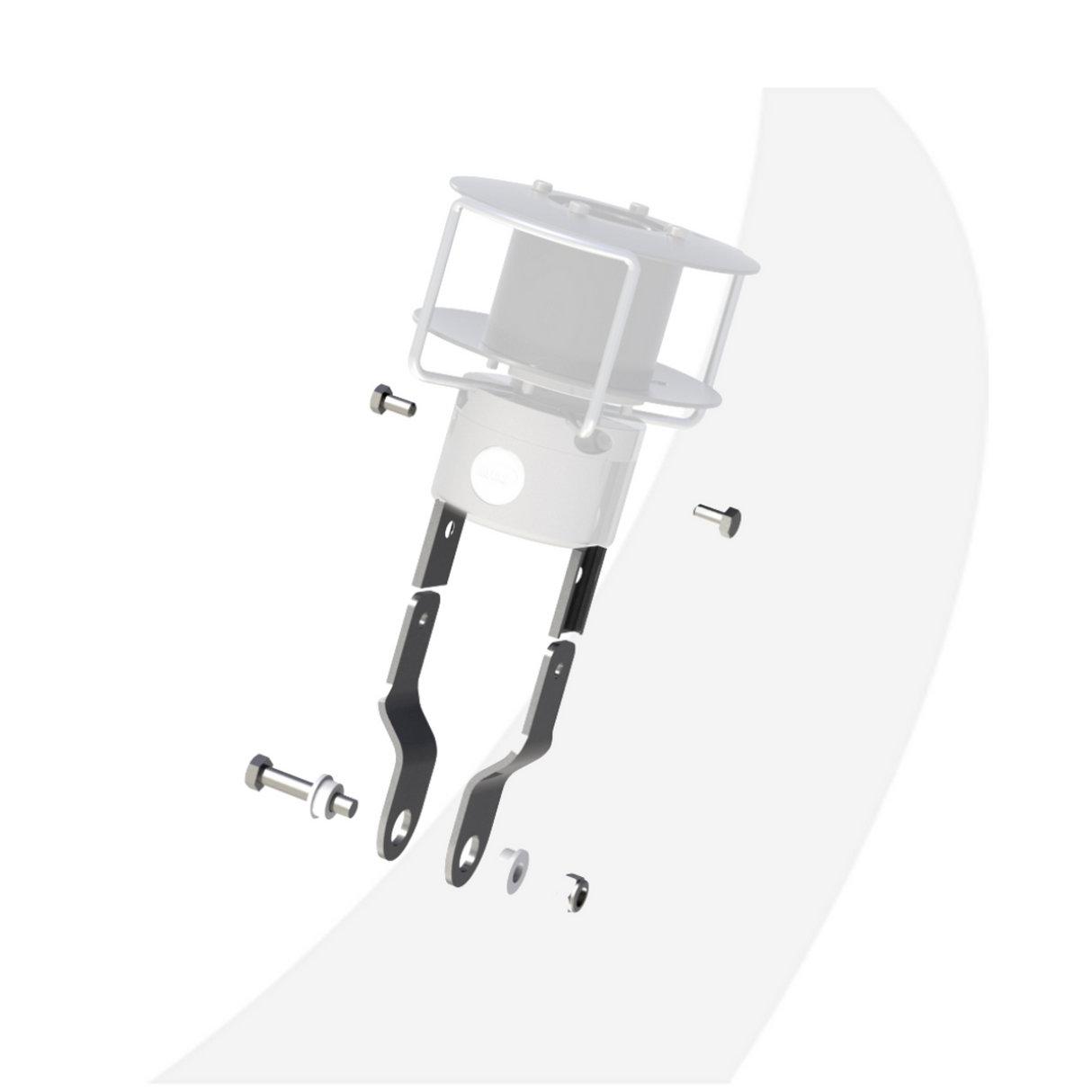 Facnor Link plates kit 100mm, Pin 8mm