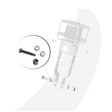 Facnor Pin Lpk 6mm+Bushings L60/70-R70