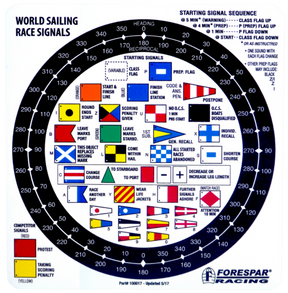 Forespar Racing Signal Flags Sticker