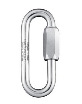 Peguet 8mm (5/16") Stainless Steel Large Opening Maillon Rapide Quick Link