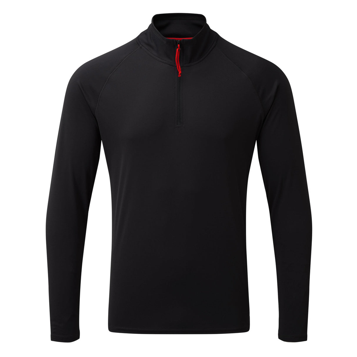 Gill Men's UV Tec Long Sleeve Zip Tee (Black, Grey, Navy, White)