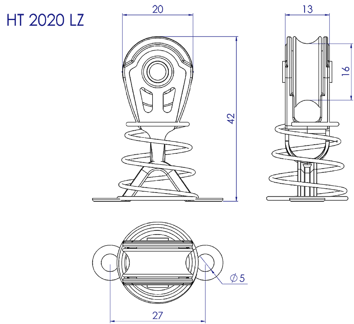 HT 2020 LZ Stand Up /Block on Saddle