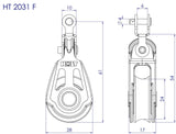 HT 2031f Block With Fork