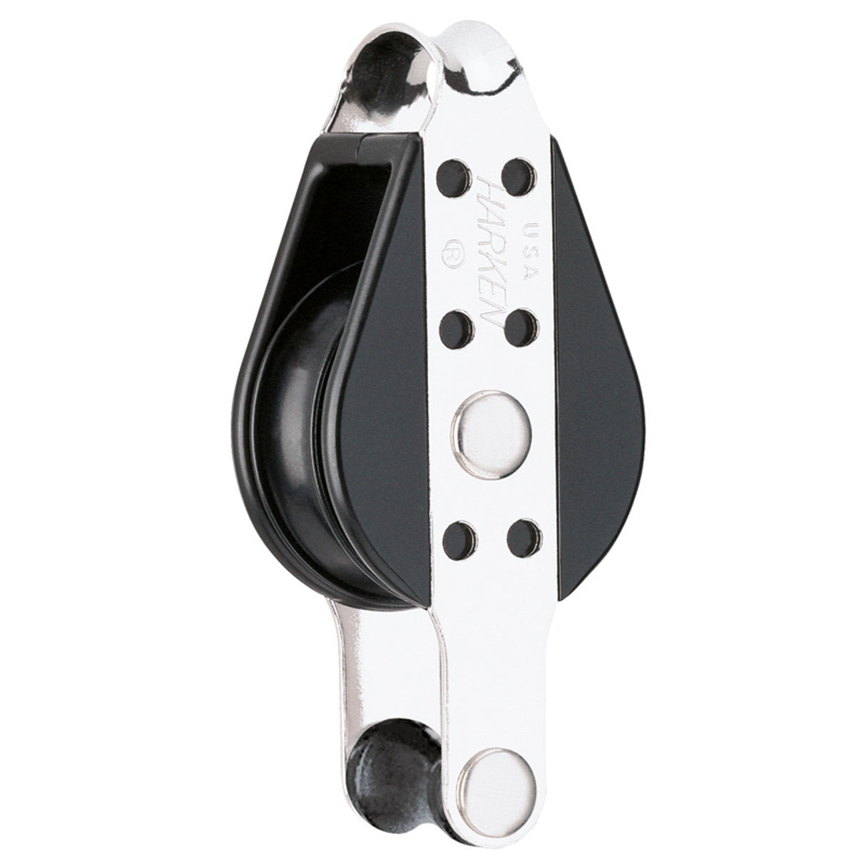 Harken Single Bullet w/Becket for Wire