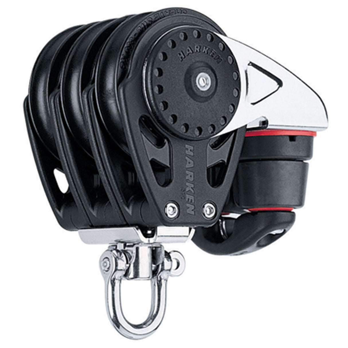 Harken 57mm Triple Carbo Block w/Cam Cleat