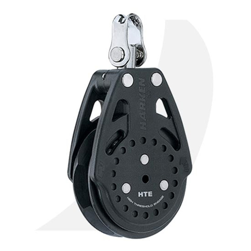 Harken 57mm Carbo Ratchamatic HTE Block, Swivel, 2x Grip