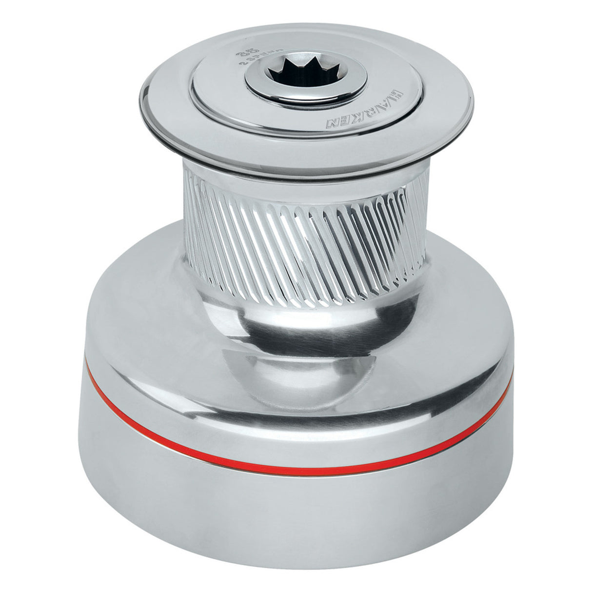 Harken 35-2 SPD Plain Top All Chrome Winch