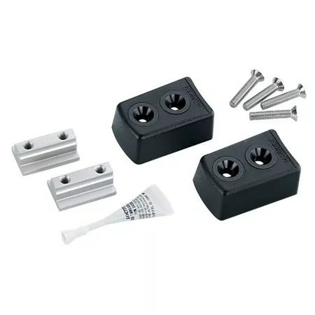 Harken 27mm System B CB Track Endstop Kit - Flat Mast Groove, Fixed, Selden