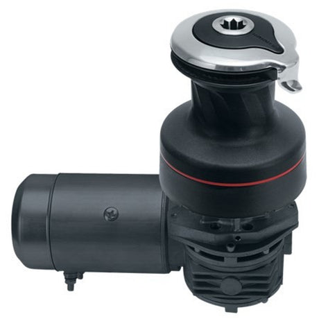 Harken Radial 2 Speed Electric ST Size 40 Alum Winch Horizontal Left Mount 12 Volt