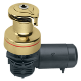 Harken Radial 2 Speed Electric ST Size 40 Polished Bronze Winch Horizontal 24 Volt DF Ctrl Box