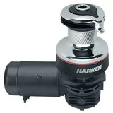 Harken 40 Electric Self-Tailing Radial Chrome Winch 2 Speed 24V, Horizontal