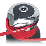 Harken 40 Electric Self-Tailing Rewind Radial Chrome Winch Reverse Speed, 12V