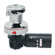 Harken Radial Rewind Electric Size 46 All Chrome Winch Horizontal 24 Volt DF Control Box