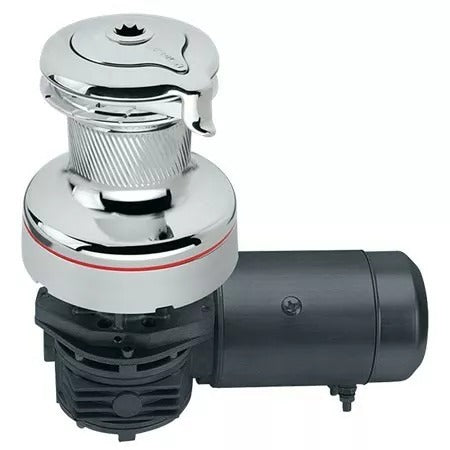 Harken 50 Electric Self-Tailing Radial All-Chrome Winch 2 Speed 24V, Vertical