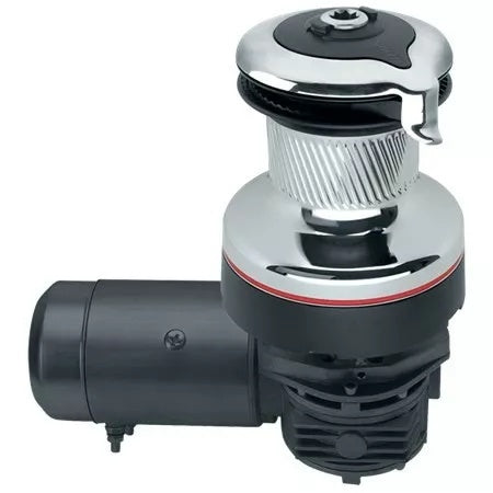 Harken 60 Electric Self-Tailing Radial Chrome Winch - 3 Speed 24V Horizontal