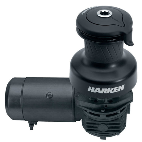 Harken Performa 3 Speed Electric ST Size 60 Alum Winch Horizontal Left Mount 24 Volt