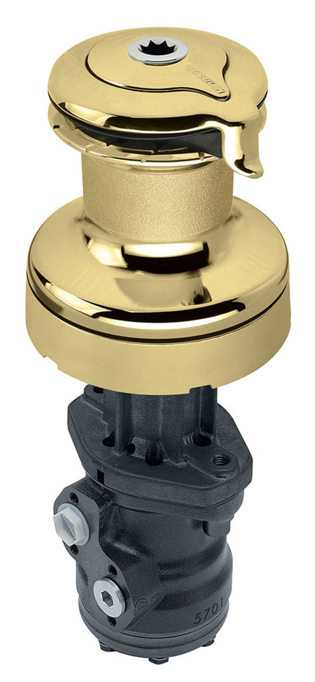 Harken Radial 2 Speed Size 60 Hydraulic Self Tailing Polished Bronze Winch