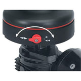 Harken 40 Electric Self-Tailing Rewind Radial Bronze Winch Reverse Speed 24V, Horizontal Left Mount