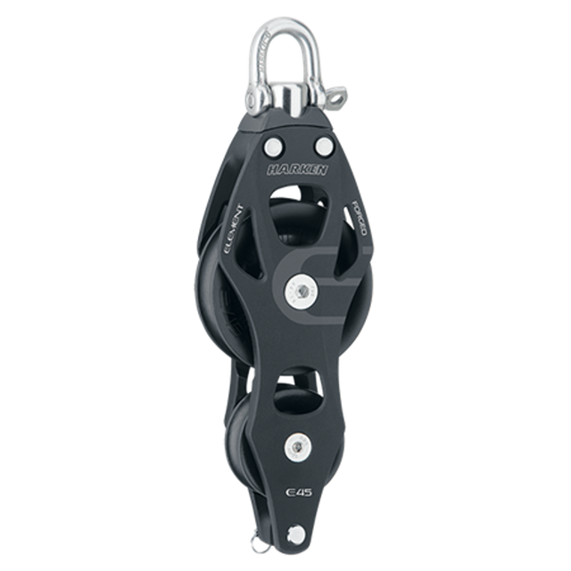 Harken 45mm Element Fiddle Swivel Block w/Becket