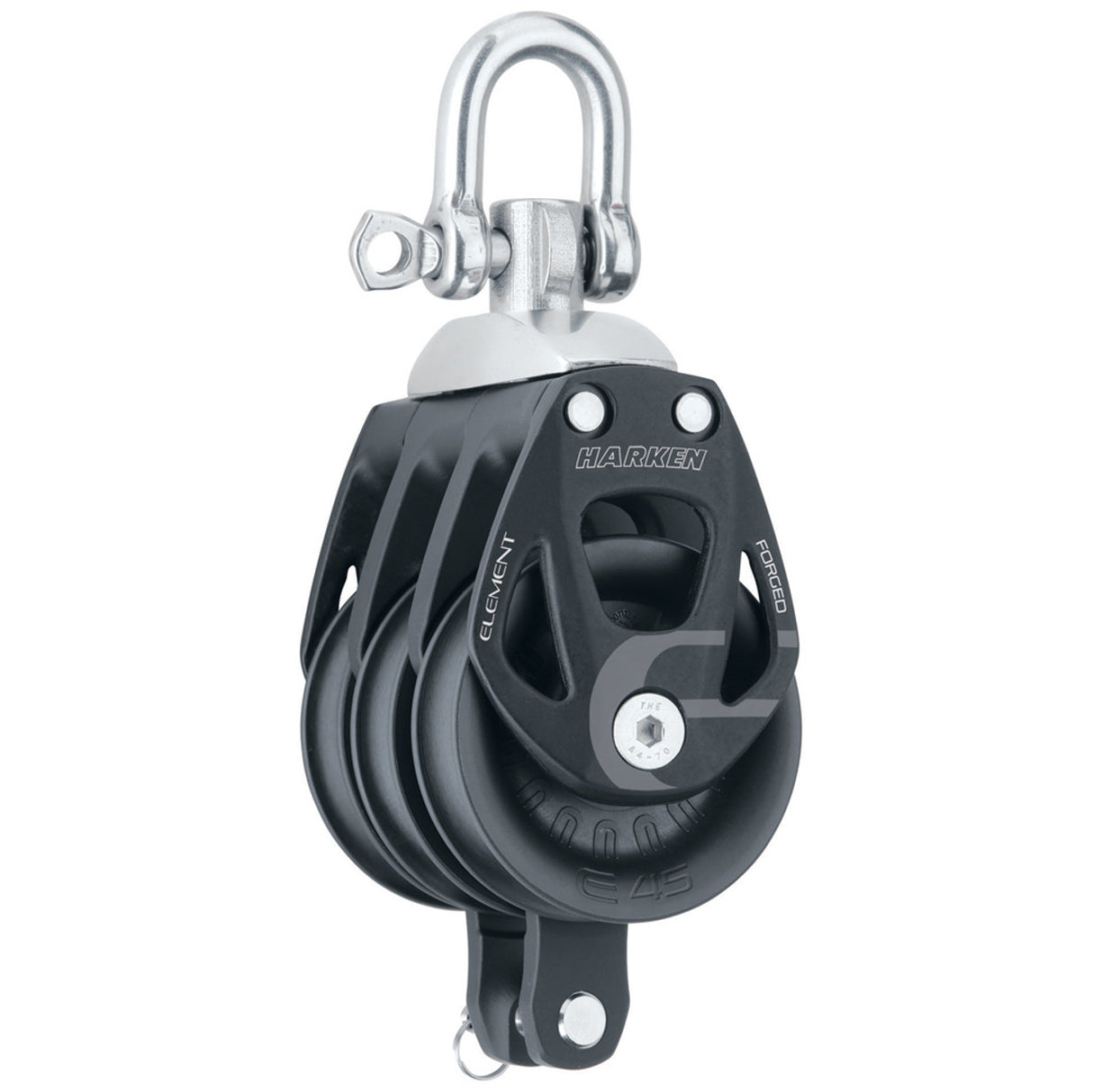 Harken 45mm Element Triple Swivel Block w/Becket