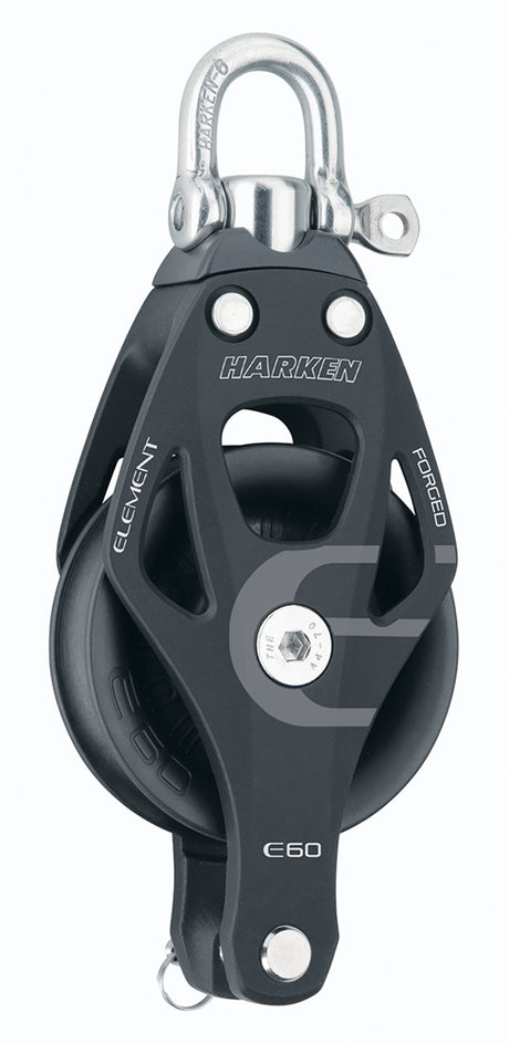 Harken 60mm Element Single Swivel Block w/Becket