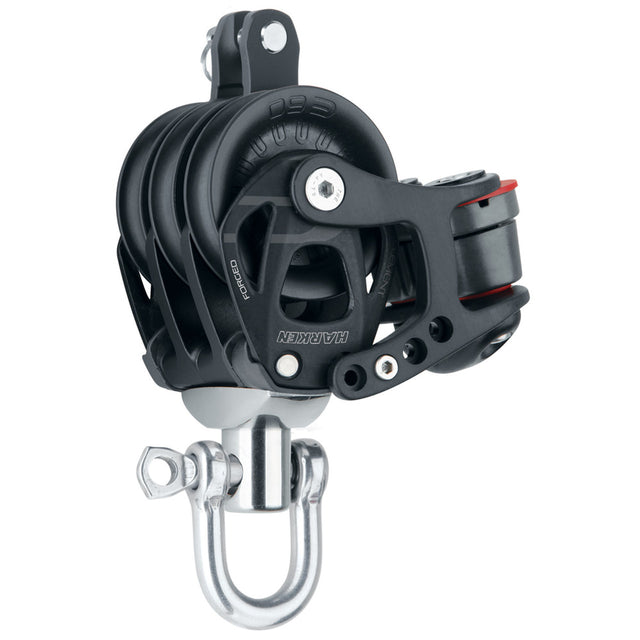 Harken 60mm Element Triple Swivel w/150 Cam & Becket
