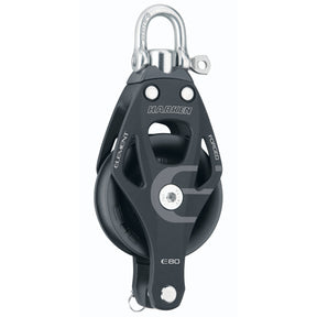 Harken 80mm Element Single Swivel Block w/Becket