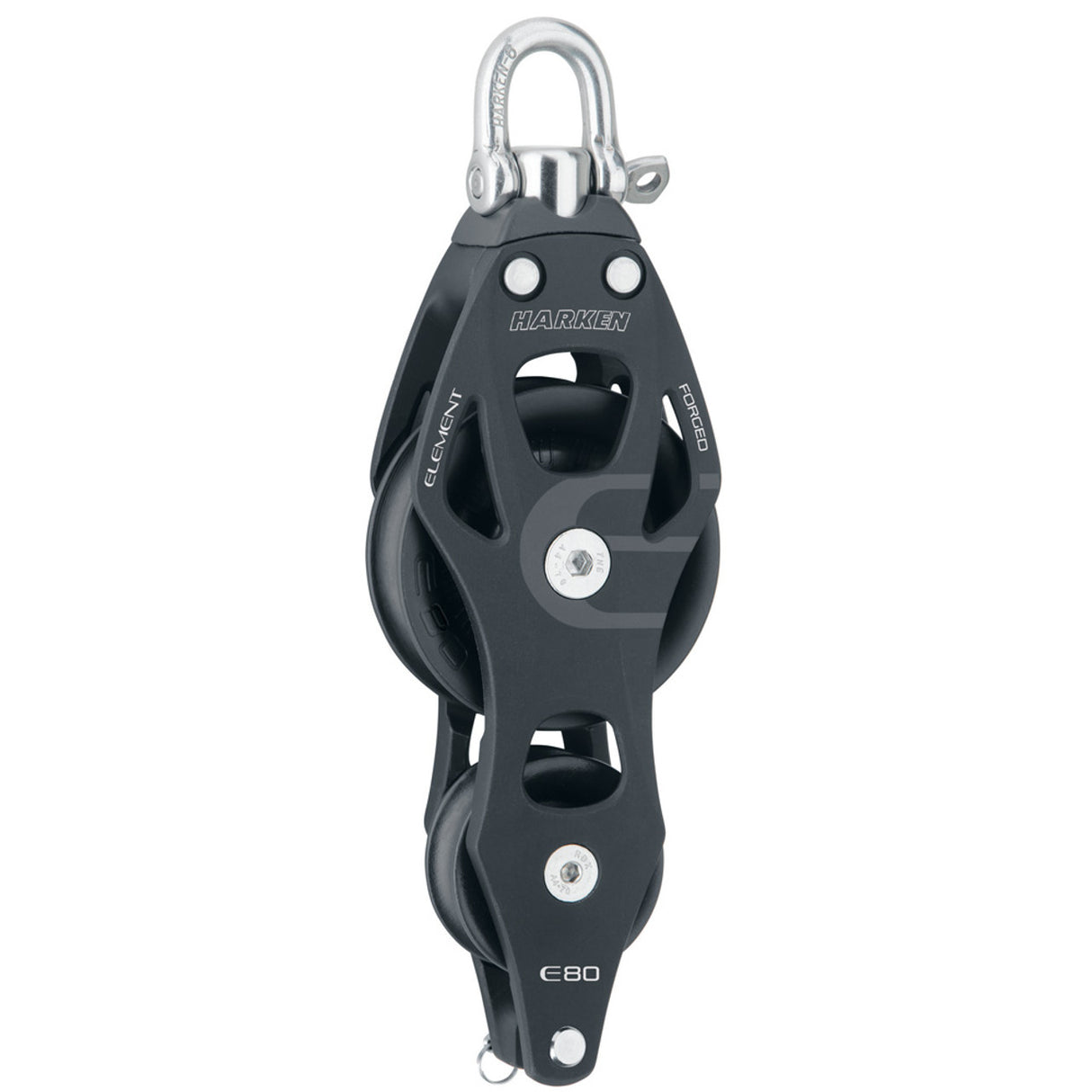 Harken 80mm Element Fiddle Swivel Block w/Becket