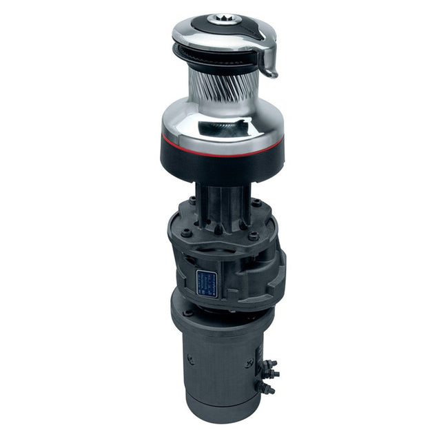 Harken Radial 2 Speed Electric ST Size 70 Chrome Winch Vertical 12 Volt