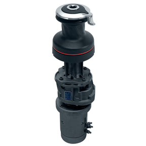 Harken Radial 3 Speed Electric ST Size 70 Alum Winch Vertical 24 Volt