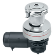 Harken Radial 3 Speed Electric ST Size 70 All Chrome Winch Horizontal 12 Volt DF Ctrl Box Left Mount