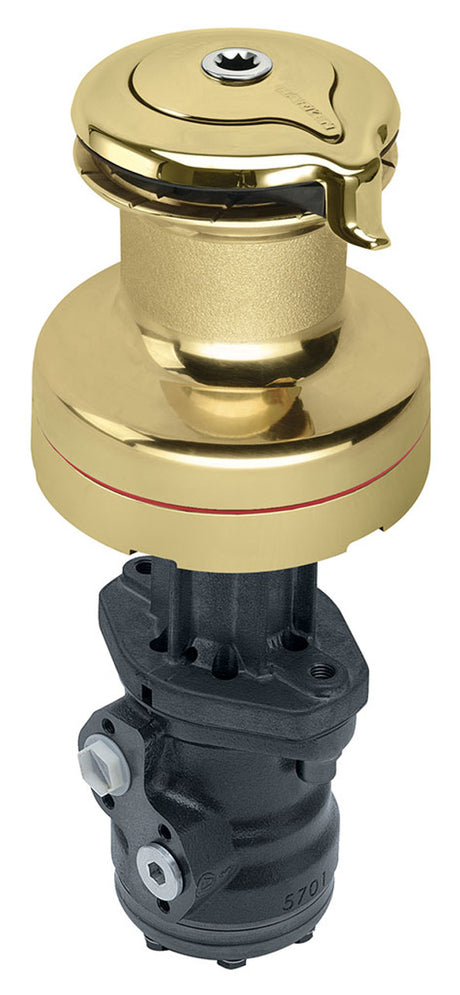 Harken Radial 2 Speed Size 70 Hydraulic Self Tailing Polished Bronze Winch