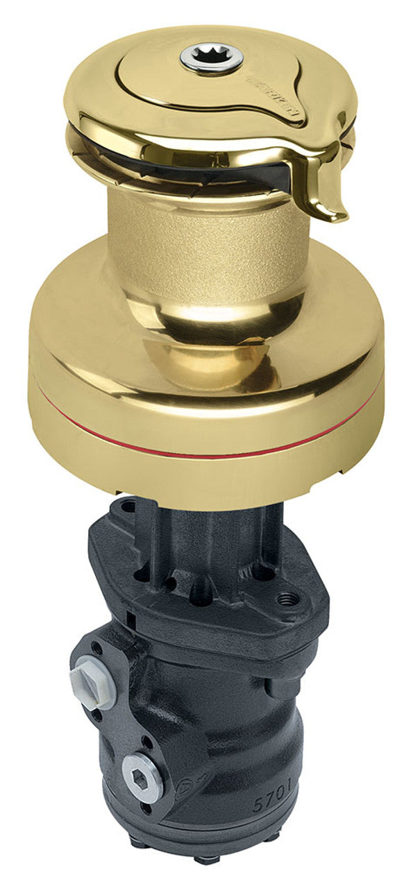 Harken Radial 2 Speed Size 70 Hydraulic Self Tailing Polished Bronze Winch