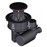 Harken 1200 CLR Electric AL Mooring Horizontal Winch with 12V Dual Function Control Box