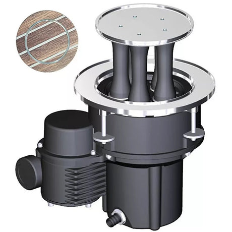 Harken 1200 CLR Electric Top Custom Mooring Horizontal Winch With 12V Dual Function Control Box