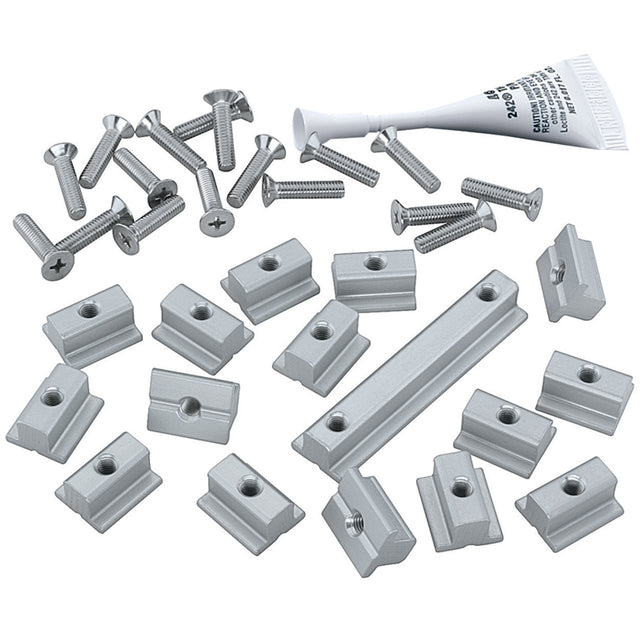 Harken Track Mounting Kit, Slug Mount - Wide Flat