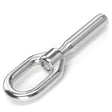 Hayn Marine Lifeline Gate Eye Thread Type Single Handy Crimp 1/8" Wire