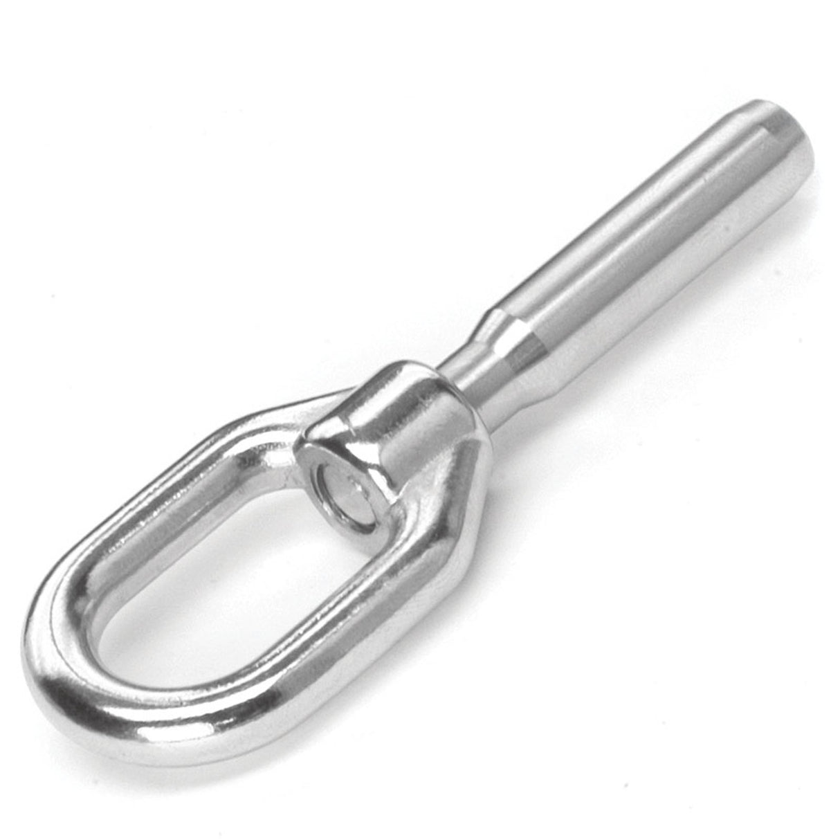 Hayn Marine Lifeline Gate Eye Thread Type Single Handy Crimp 1/8" Wire