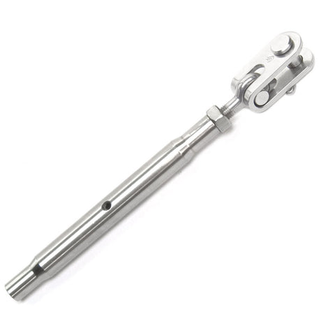 Hayn Marine Left Hand Eye Toggle and Body Tubular Turnbuckle 1/4"Jaw 1/4"Pin