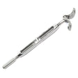 Hayn Marine Deck Toggle-Swage to Open Body 1/8"Wire 1/4" Screw