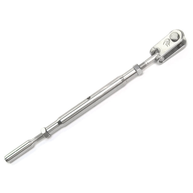 Hayn Marine Jaw to Swage Tubular Turnbuckle 1/8" Wire 1/4" Pin