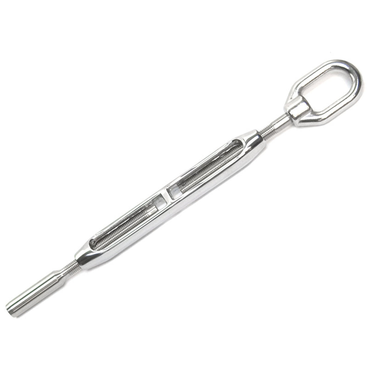 Hayn Marine Eye to Swage Tubular Turnbuckle 3/16" Wire 1/4-28 Thread