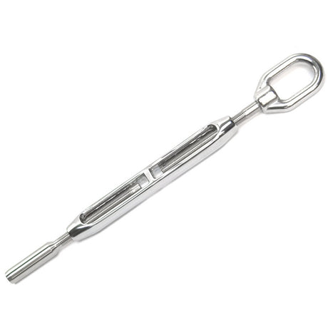 Hayn Marine Eye to Swage Tubular Turnbuckle 3/16" Wire 1/4-28 Thread