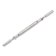 Hayn Marine Swage to Swage Tubular Turnbuckle 1/4" Wire 5/16-24 Thread