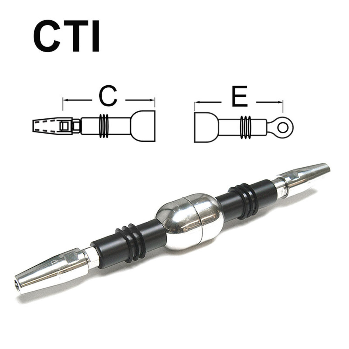 Hi-Mod Insulator Compression to Eye 1 to 4"W 1 to 2"Pin