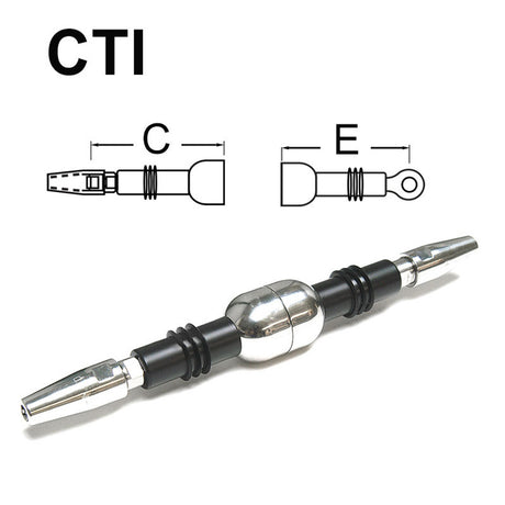 Hi-Mod Insulator Compression to Eye 3 to 16"W 3 to 8"Pin