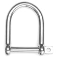 Hi-Mod Shackle Wide "D" Std Pin - 1/4"