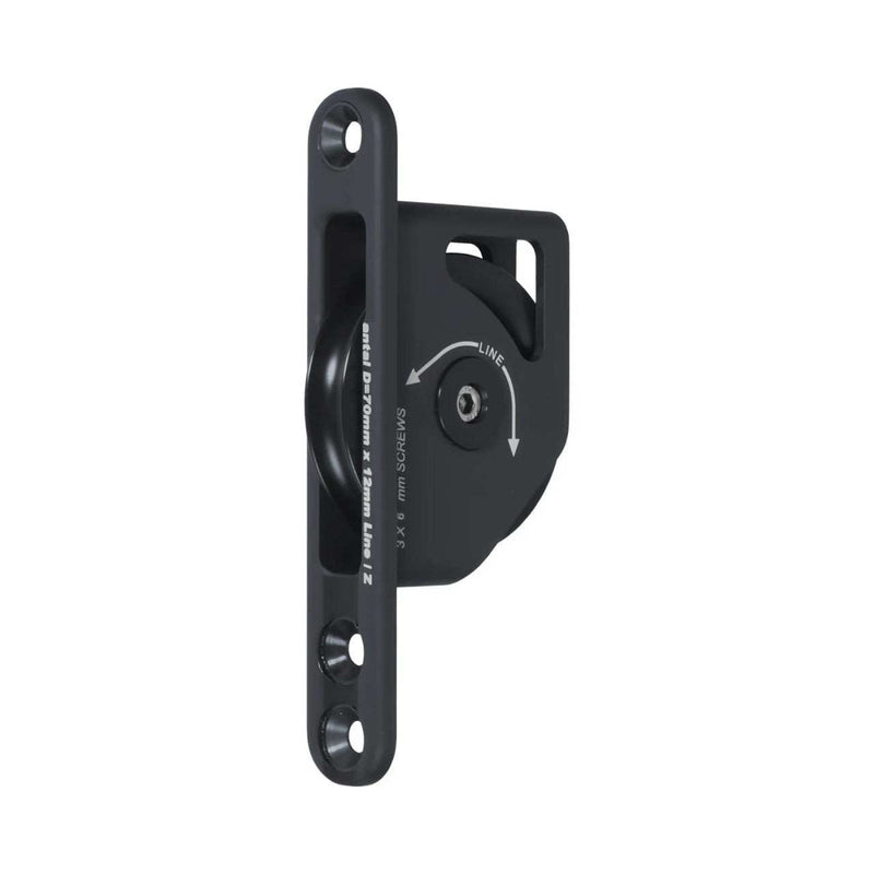 Antal 70mm Mast Block High Load Single Sheave