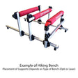 Dynamic Dollies Hiking Bench (Laser)