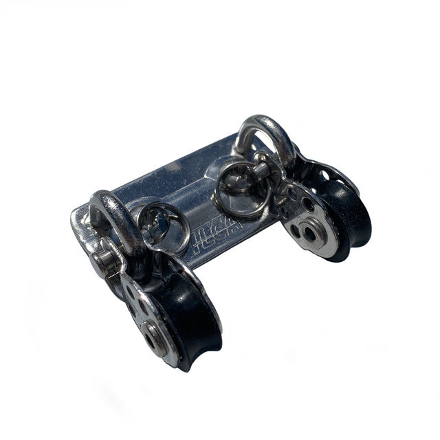 ILCA Deck Block Plate w/ Harken Blocks